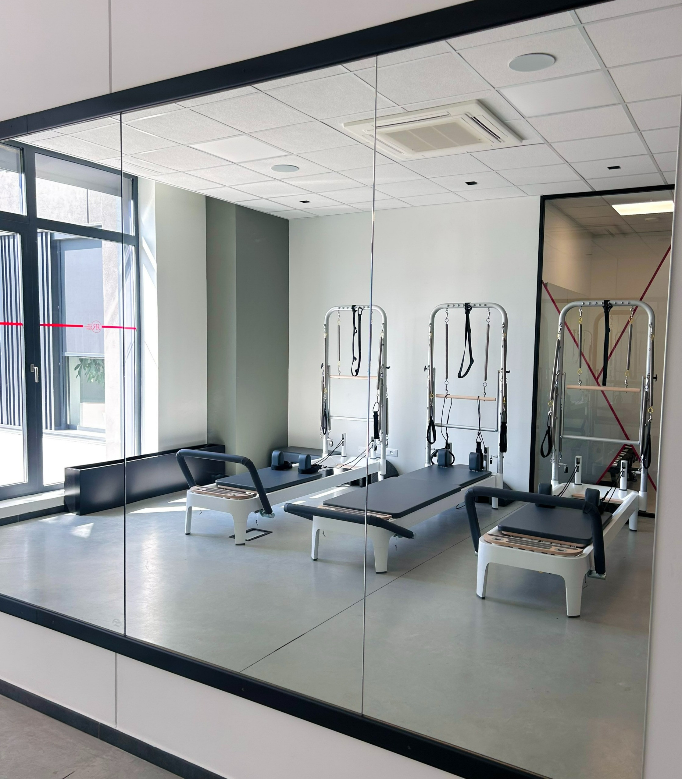 Lettini Reformer Pilates all'interno del CRR FisioFit