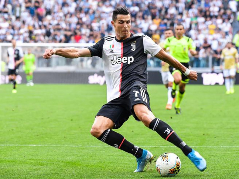 Cristiano Ronaldo che gioca