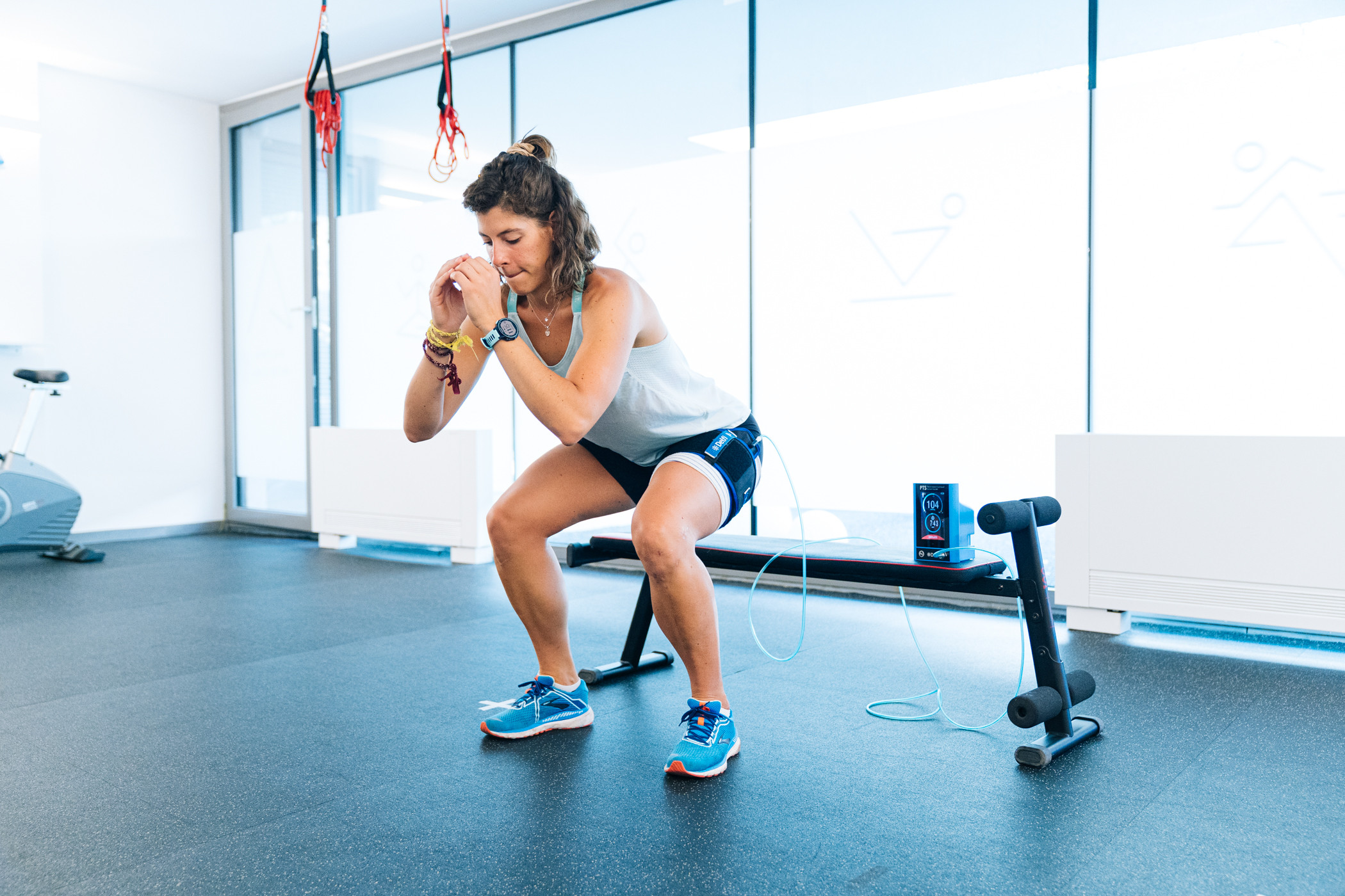 BFR utilizzato per allenamento