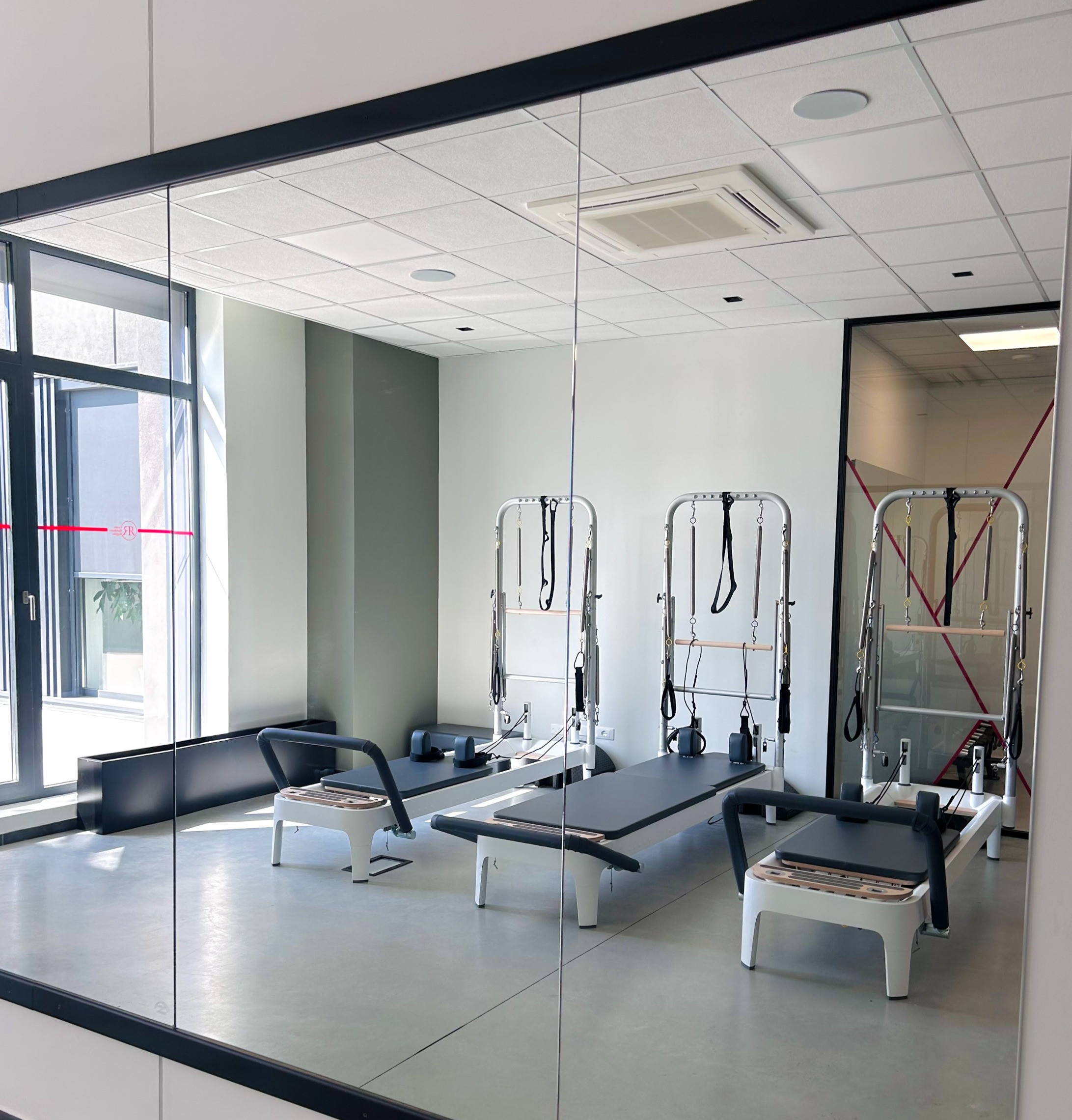 Lettini Reformer Allegro 2 con Tower all'interno della nostra Sport Medicine Area CRR FisioFit